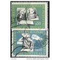1962 Michel 923+924 - #5 fine used (o)