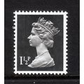 GREAT BRITAIN 1971 SG X 848 1 1/2p BLACK 2 BAND...