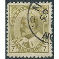 Canada 1903 SG180 7c Yellow-Olive Fine Used ....