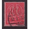 Germany 1922 SG O253 Used - Official (D-267)