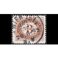 ÖSTERREICH AUSTRIA [Porto] MiNr 0003 F ( O/used )