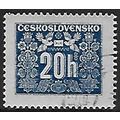 Po Mi 68: 20 h. blue Postage Due Stamp.