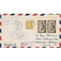 Canada #C3 pair First Day Cover, FDC 1932 Winds...