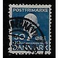 DENMARK 1935 HANS ANDERSON 30 ORE BLUE SG 297 F...