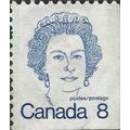 CANADA, Queen Elizabeth II, blue 1974, 8c, #4