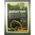 1980 Browning Bow Ad - Gets Results with Speed