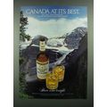 1982 Canadian Mist Whisky Ad - At Its Best