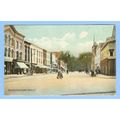 New York Glens Falls Warren St Street Scene Pav...
