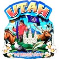 Utah The Beehive State Artwood Montage Fridge M...