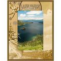 Lake Tahoe California Engraved Wood Picture Fra...
