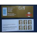 MB4f 6 FIRST CLASS MACHIN SELF ADHESIVE DEFINIT...