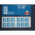 ME4 12 SECOND CLASS MACHIN DEFINITIVE STAMP BOO...