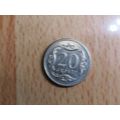 Poland 2014 20 Groszy Coin