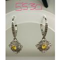Ring Bomb Party Star W/ Yellow Orange Radiant G...