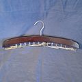 Wood Metal TIE RACK HANGER Necktie BELT Holder ...