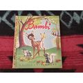 Old Little Golden Book Walt Disney Bambi (C) Ed...