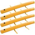 4 Pack 6 Ft Flood Barrier for Home, Reusable Ou...
