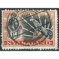 Nyasaland 1935 SG122 1/- Black & Orange Good Us...