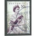 AUS 2004 50c '50TH ANN OF ROYAL TOUR' FINE USED...