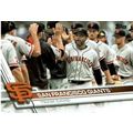 2017 Topps Series 1 & 2 San Francisco Giants te...
