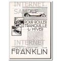 FRANKLIN AUTOMOBILE COMPANY 1930 French winter ...