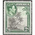 Jamaica 1938 SG124 2d Grey & Green Mounted Mint...