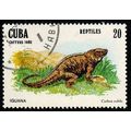 Cuba 1982 Reptiles 20c Used Stamp,