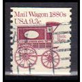 Used 1903 9.3c Mail Wagon Fine W0950