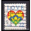 Used 2248 22c Love Fine W1036