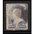 Used 212 1c Benjamin Franklin Fine RA0537