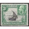 KUT 1935 SG111 5c Black & Green Mounted Mint . ..