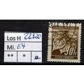 Los H22820: Böhmen & Mähren Mi. 64, gest.