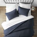 2 Piece Microfiber Farmhouse Coverlet Bedspread...