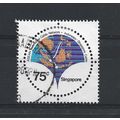 Singapore.SG388 75c Map of South East Asia show...