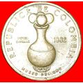 GOLD: COLOMBIA ★ 20 PESOS 1982! LOW START ★ NO ...