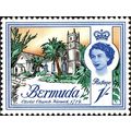 Bermuda QEII 1962 1s Christ Church Warwick Moun...