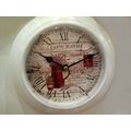 Wanduhr, Wandschmuck, Antik Optik Metall Durchm...