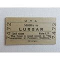 Ulster Transport Authority Moira-Lurgan 2nd Tic...