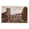 All Saints Church East Budleigh Postcard RP Devon
