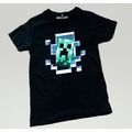 Boys Age 11-12yrs Black Minecraft T-Shirt