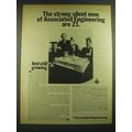 1968 Associated Engineering Ad - Still Growing