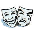 Comedy and Tragedy Theatre Masks Acting Stage T...