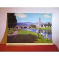 RIVER TWEED and BRIDGE, PEEBLES, Borders used p...