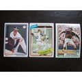 Three (3) John Curtis Baseball Cards (See Pictu...