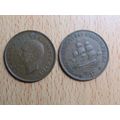 South Africa 1941 1d Penny Coin