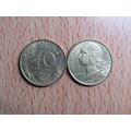 France Republic 1969 10 Centimes Coin