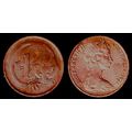 Australia One Cent 1972 Used Coin Possum Queen ...