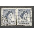 AUSTRALIA 1959 SG 0314 USED type B PAIR
