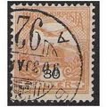 Mi 63 A: 30 f. deep orange/black Defin.: Turul,...