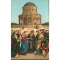 Vintage GB Postcard - The Marriage Of The Virgi...